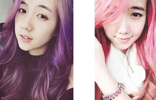 Đầu mùa, Sao Việt mê mệt tóc màu tím - 8
