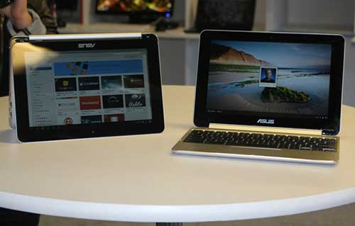Chromebook đầu tiên màn hình lật 360 độ - 1