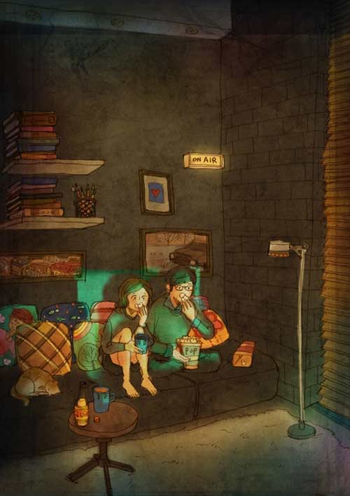 Bộ tranh đáng yêu về cuộc sống vợ chồng hạnh phúc - 5
