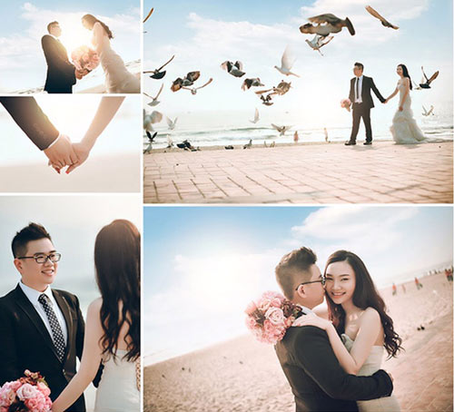 Bộ ảnh cưới ngọt ngào của cặp đôi cùng nghề, cùng tuổi - 1