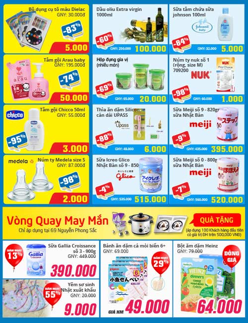 Khai trương Shop Trẻ Thơ Nguyễn Phong Sắc giảm giá 98% - 1