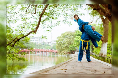 Cặp vợ chồng đến với nhau vì tình yêu võ - 3