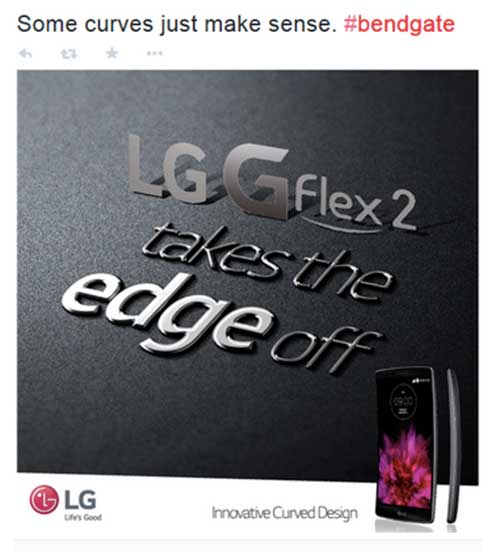 LG công khai “đá xoáy” Samsung Galaxy S6 Edge - 1