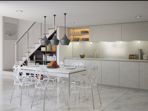 Nhà mới đơn giản mà sang trọng của HH Ngọc Hân - 4