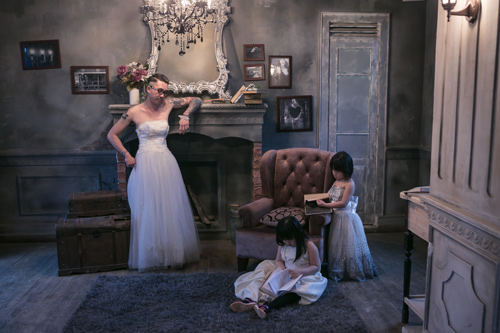 Gặp bố đơn thân gây xúc động khi mặc váy cưới vì con - 3