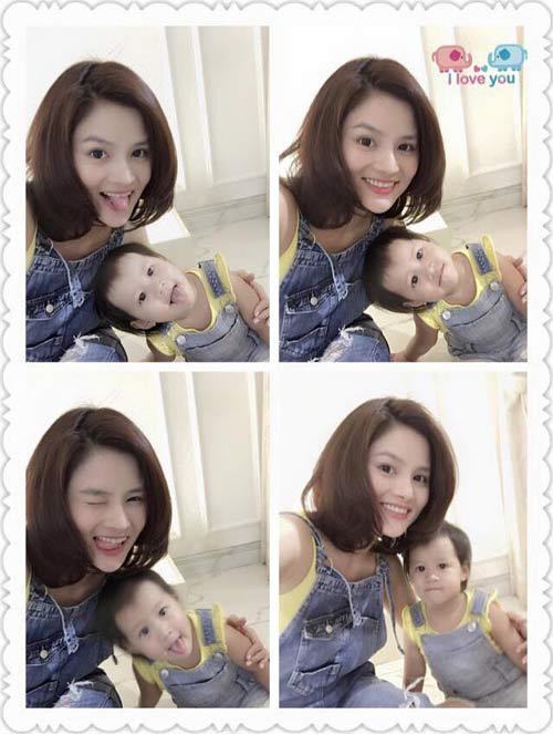 Chồng Diễm Hương cặm cụi treo ảnh cưới - 11