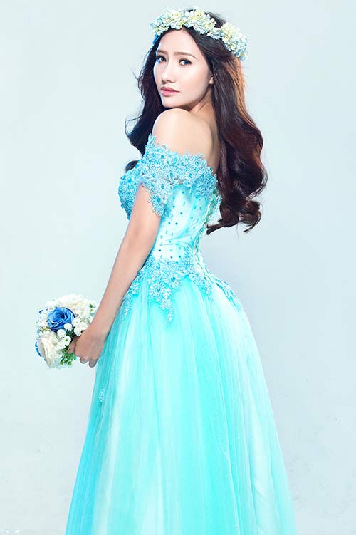 Á khôi Dương Hiểu Ngọc khoe vẻ đẹp ngọt ngào - 4