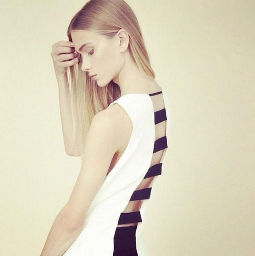 Kỳ lạ người mẫu có mặt là nữ, thân hình là nam - 3