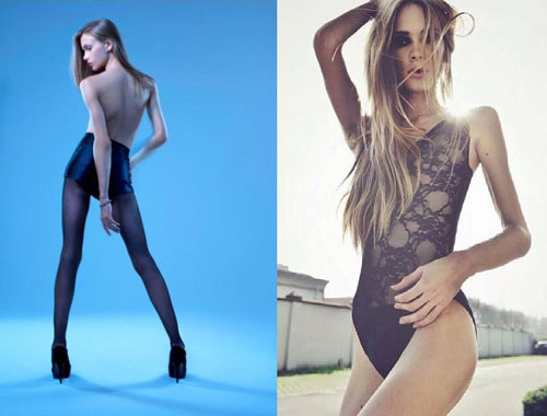 Kỳ lạ người mẫu có mặt là nữ, thân hình là nam - 4