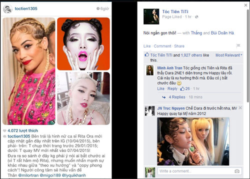 Tóc Tiên quot;xù lôngquot; khi bị nghi bắt chước kiểu tóc - 4