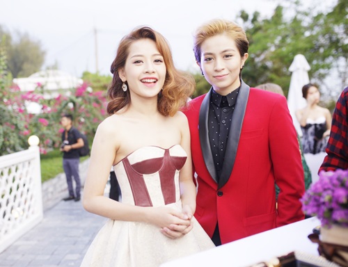 Chi Pu được quot;người yêu tin đồnquot; Gil Lê tháp tùng đi tiệc - 3