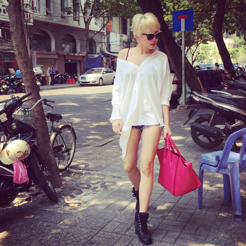 Tuần qua: Tóc Tiên càng nổi loạn khi đổi tóc mới - 3