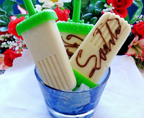 Cách làm kem sầu riêng không cần máy - 8