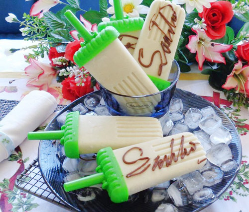 Cách làm kem sầu riêng không cần máy - 9