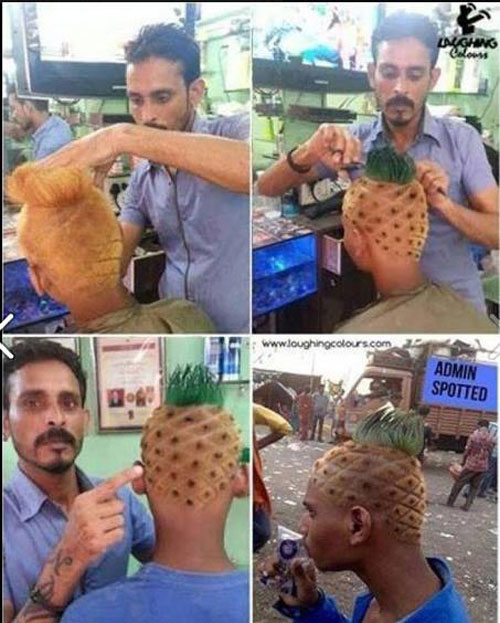 #039;Đắng lòng#039; chàng trai Việt phải cắt tóc hình quả dứa vì #039;trót dại#039; - 2