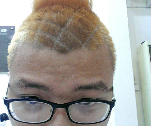 #039;Đắng lòng#039; chàng trai Việt phải cắt tóc hình quả dứa vì #039;trót dại#039; - 5