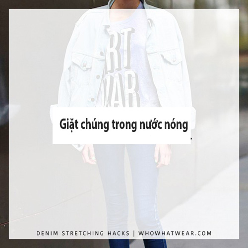 Mẹo đối phố với quần jeans bị chật và giãn rộng - 1