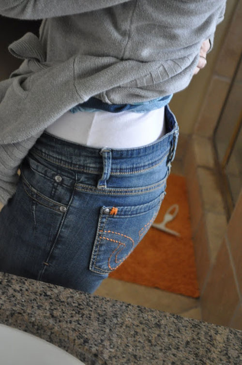 Mẹo đối phố với quần jeans bị chật và giãn rộng - 4