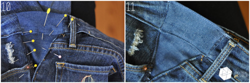 Mẹo đối phố với quần jeans bị chật và giãn rộng - 11