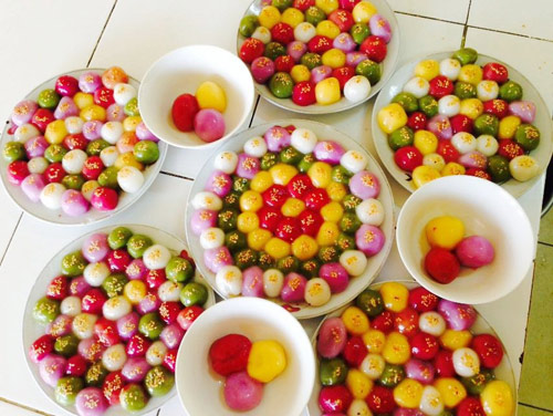Tết Hàn thực chị em chia sẻ bánh trôi đẹp lung linh - 7