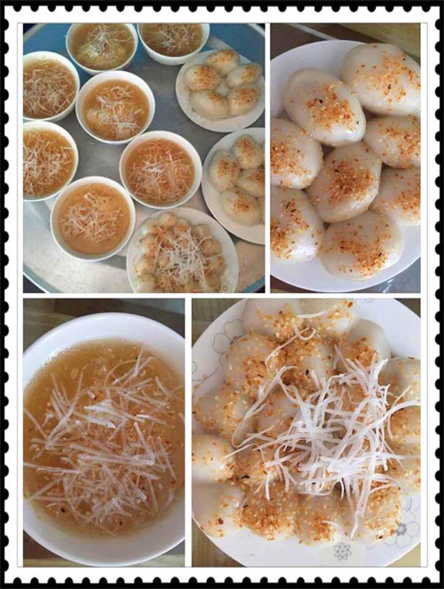 Tết Hàn thực chị em chia sẻ bánh trôi đẹp lung linh - 2