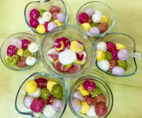 Tết Hàn thực chị em chia sẻ bánh trôi đẹp lung linh - 4