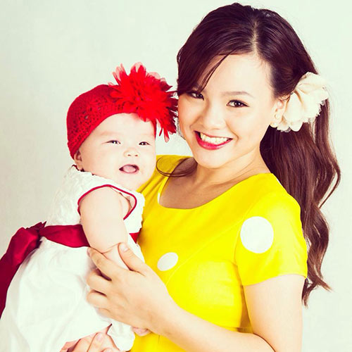 Hotgirl 9x của Vietnam Idol chia sẻ chuyện làm mẹ tuổi 21 - 5