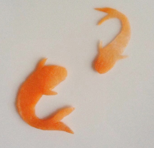 Tỉa hoa sen đẹp mắt trang trí đĩa ăn - 7