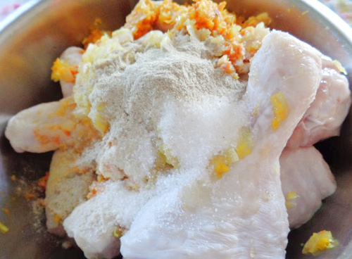 Đùi gà chiên nước cốt dừa cho ngày lễ - 2