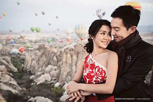 Ảnh cưới đẹp mĩ mãn của cặp đôi đại gia Singapore - 2