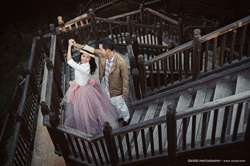 Ảnh cưới đẹp mĩ mãn của cặp đôi đại gia Singapore - 9