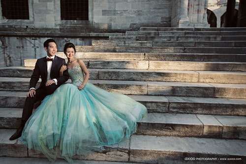 Ảnh cưới đẹp mĩ mãn của cặp đôi đại gia Singapore - 13