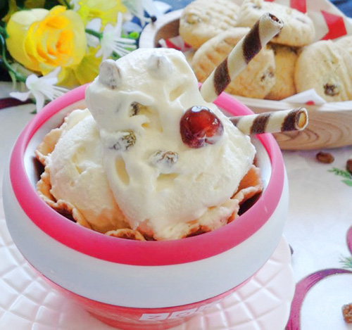 Tự làm kem nho khô mát lạnh ngày nắng - 7