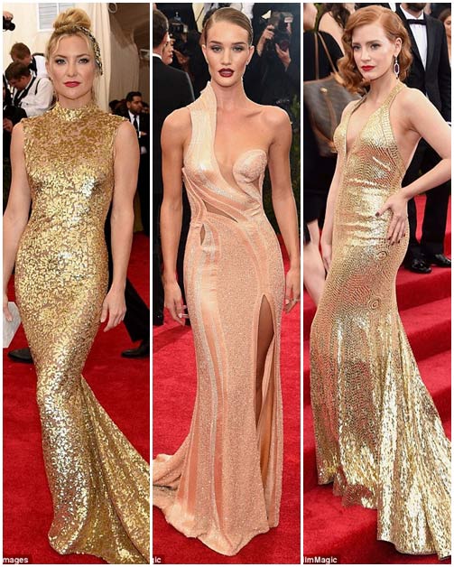 Những màn hóa trang ấn tượng của sao tại quot;Oscar thời trangquot; - 10