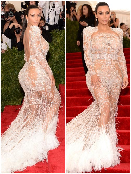 Những màn hóa trang ấn tượng của sao tại quot;Oscar thời trangquot; - 5