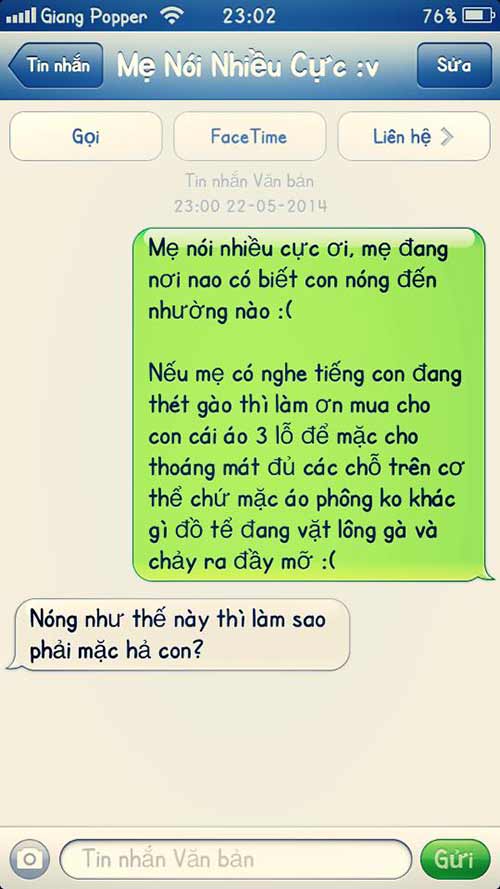 Cười “bò” với tin nhắn của con trai và bà mẹ U55 “bá đạo” - 7
