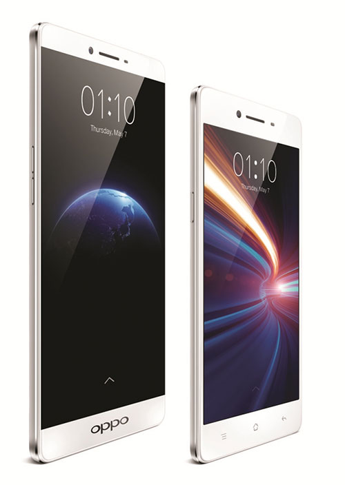 Lộ ảnh bộ đôi smartphone viền siêu mỏng của Oppo - 1