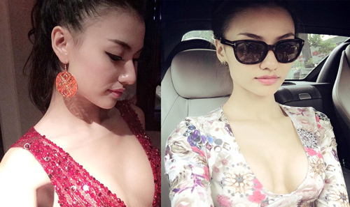Mãn nhãn ngắm vòng 1 đầy đặn của Hồng Quế sau khi nâng cấp - 5