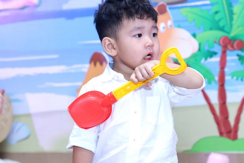 Diệp Bảo Ngọc khoe con trai bụ bẫm, đáng yêu - 17