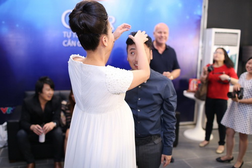 Thu Minh đẹp mũm mĩm bên chồng trước ngày sinh - 6
