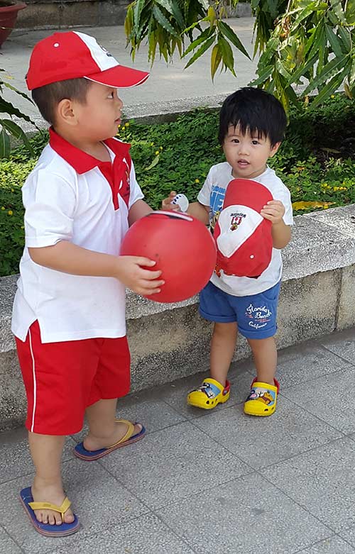 Ngắm vẻ đáng yêu của nhóc tỳ nhà Thái Hòa - 7