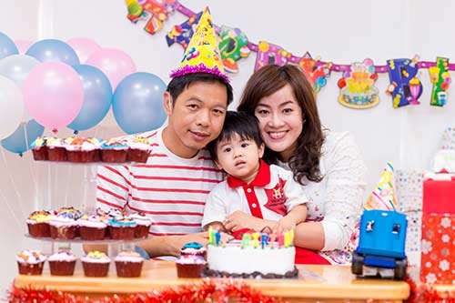 Ngắm vẻ đáng yêu của nhóc tỳ nhà Thái Hòa - 1