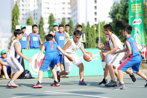 Khai mạc giải bóng rổ Festival trường học TP. HCM cúp Milo 2015 - 3