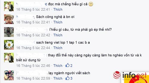 Giáo viên phản ứng với đoạn văn dạy trẻ lớp 1 trong sách Tiếng Việt - 5