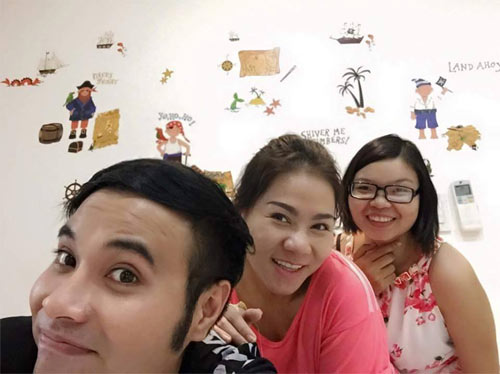 Thu Minh trang trí phòng cho con sắp sinh - 1