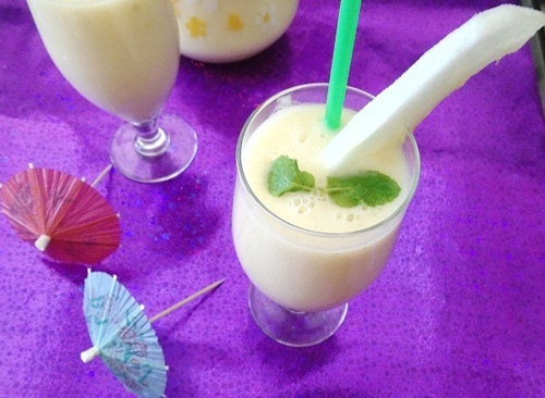 Sinh tố dưa bở thơm ngon, mát lạnh - 8