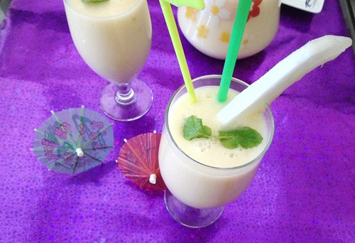 Sinh tố dưa bở thơm ngon, mát lạnh - 6