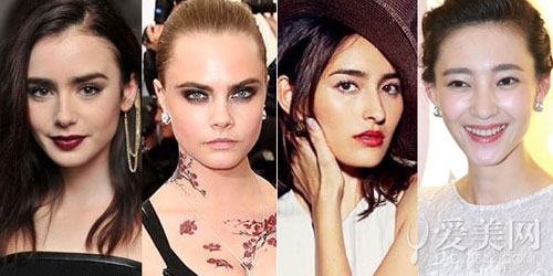 Xu hướng trang điểm 2015: Lông mày rậm lên ngôi - 1