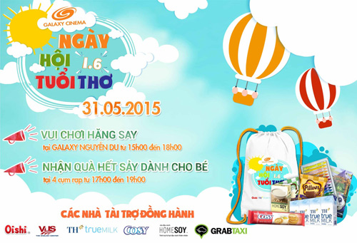 Ngày hội trẻ thơ tại Galaxy Cinema - Vui chơi hăng say, nhận quà hết sẩy - 1