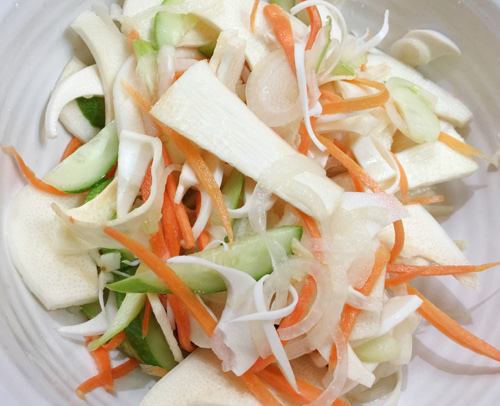 Gỏi cổ hũ dừa giòn ngon thanh mát - 8